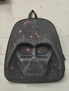 Loungefly Black Galaxy Star Wars Darth Vader Backpack